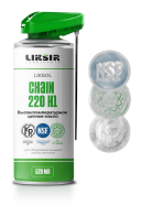 LIKSOL CHAIN HEAT 220 H1 Spray цепное масло с пищевым допуском H1