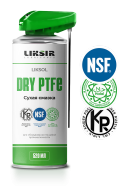 LIKSOL DRY PTFE SPRAY сухая смазка PTFE